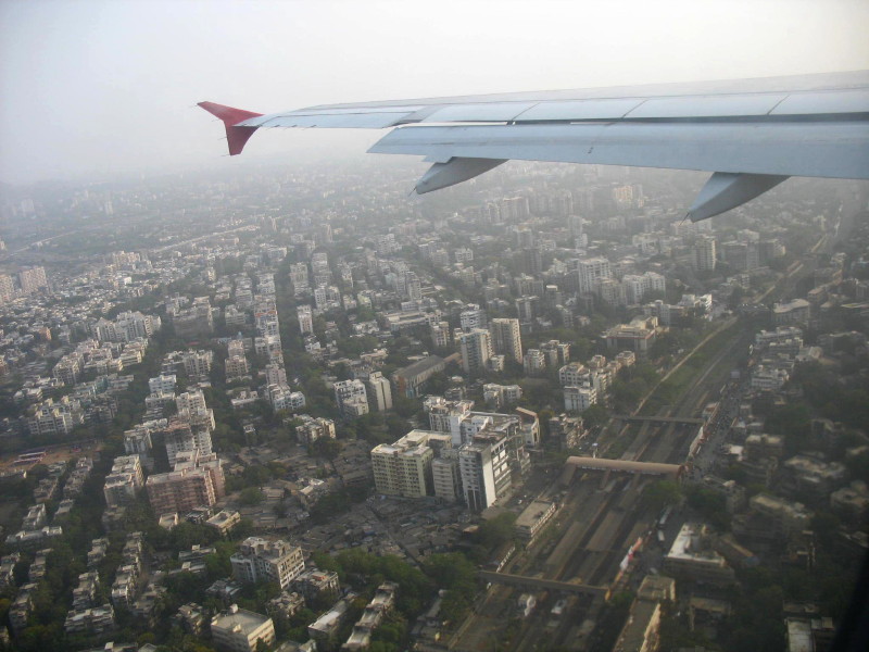 south mumbai skyline,